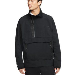 Nike Sportswear Tech Pack Woven 1/2 Zip Jacket Men's 3XL CK0710-010 Black